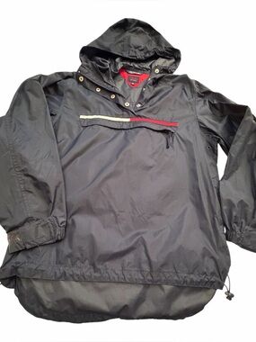 Tommy Hilfiger vintage 90s  Anorak jacket navy Blue/Red/White-Size Medium